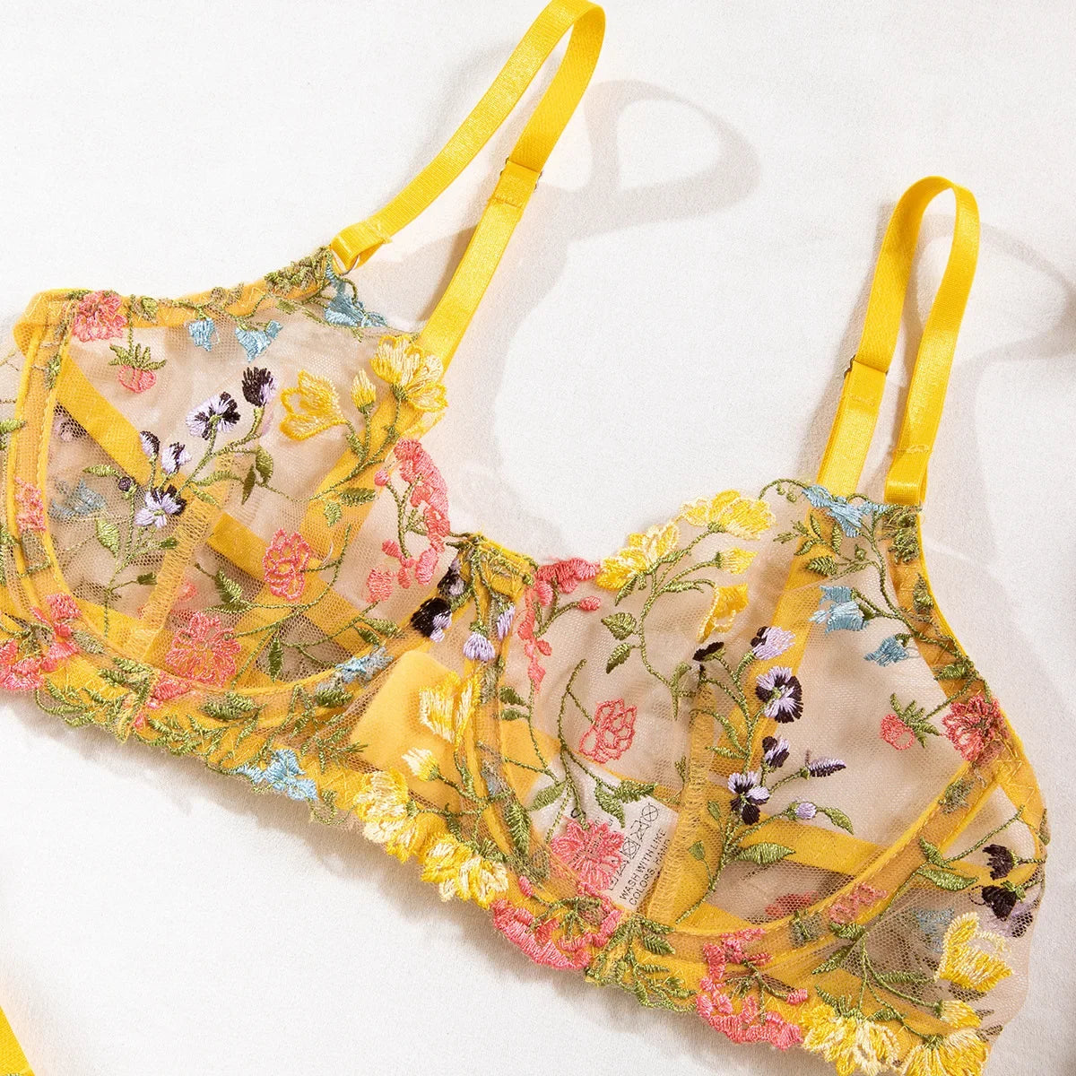 Ensemble de Lingerie érotique pour femmes, sous-vêtements féminins, Perspective Porno, vêtements de nuit en dentelle, ensemble de soutien-gorge Sexy pour culottes sexuelles