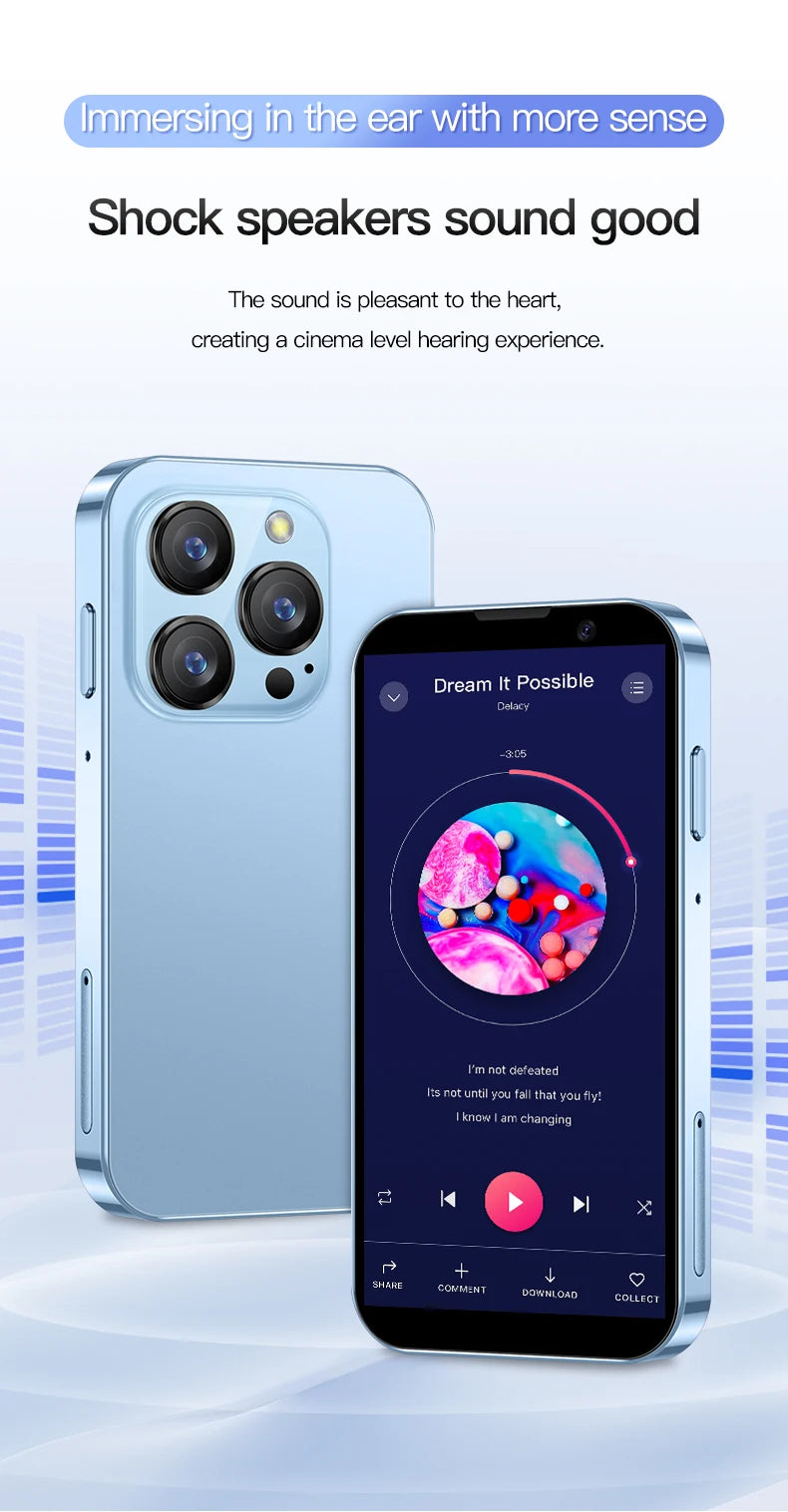 SERVO-Mini Smartphone 16SE, 16 Go, Android 9.0, Wifi, Touristes, EpiStandby Play, PR3 G, WCDMA, Petit Téléphone Portable Intelligent de 3.0 Pouces, Nouvelle Version
