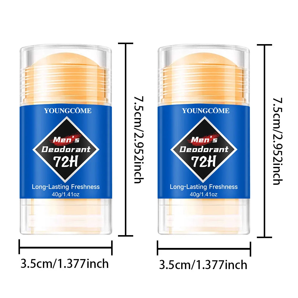 Crème anti-odeur pour hommes, mauvaise odeur, anti-transpiration, rafraîchissant, anti-sudorifique, arôme durable, déodorant, soins pour le corps