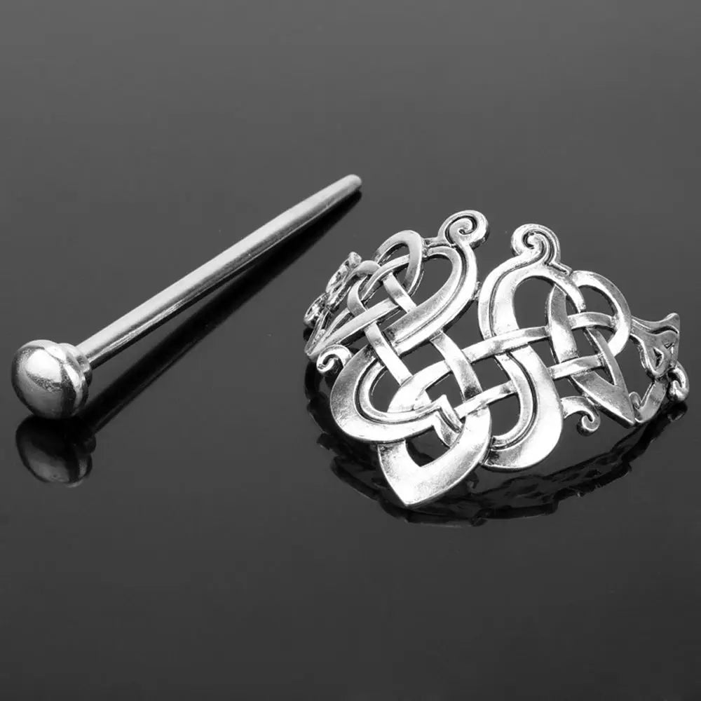 Accessoires pour cheveux, Corset en alliage de pierres précieuses, outil de conception de coiffure, bâton de cheveux à nœud celtique, couronne de cheveux de Style ancien, épingle à cheveux Hanfu