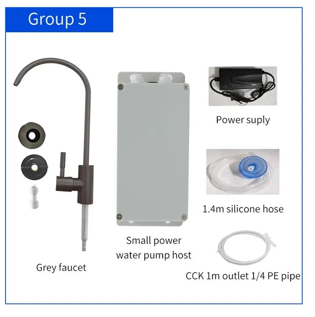 Pompe à eau électrique robinet Gallley pompe d'aspiration d'eau automatique 12V 1.5 L/min caravane camping-car bateau cuisine pompe à eau