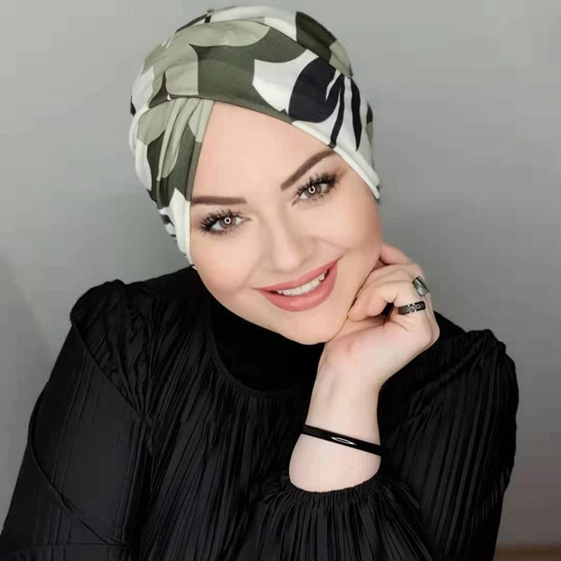 Muslim abaya-hijab for women, Arabic scarf, jersey dress, instant turban