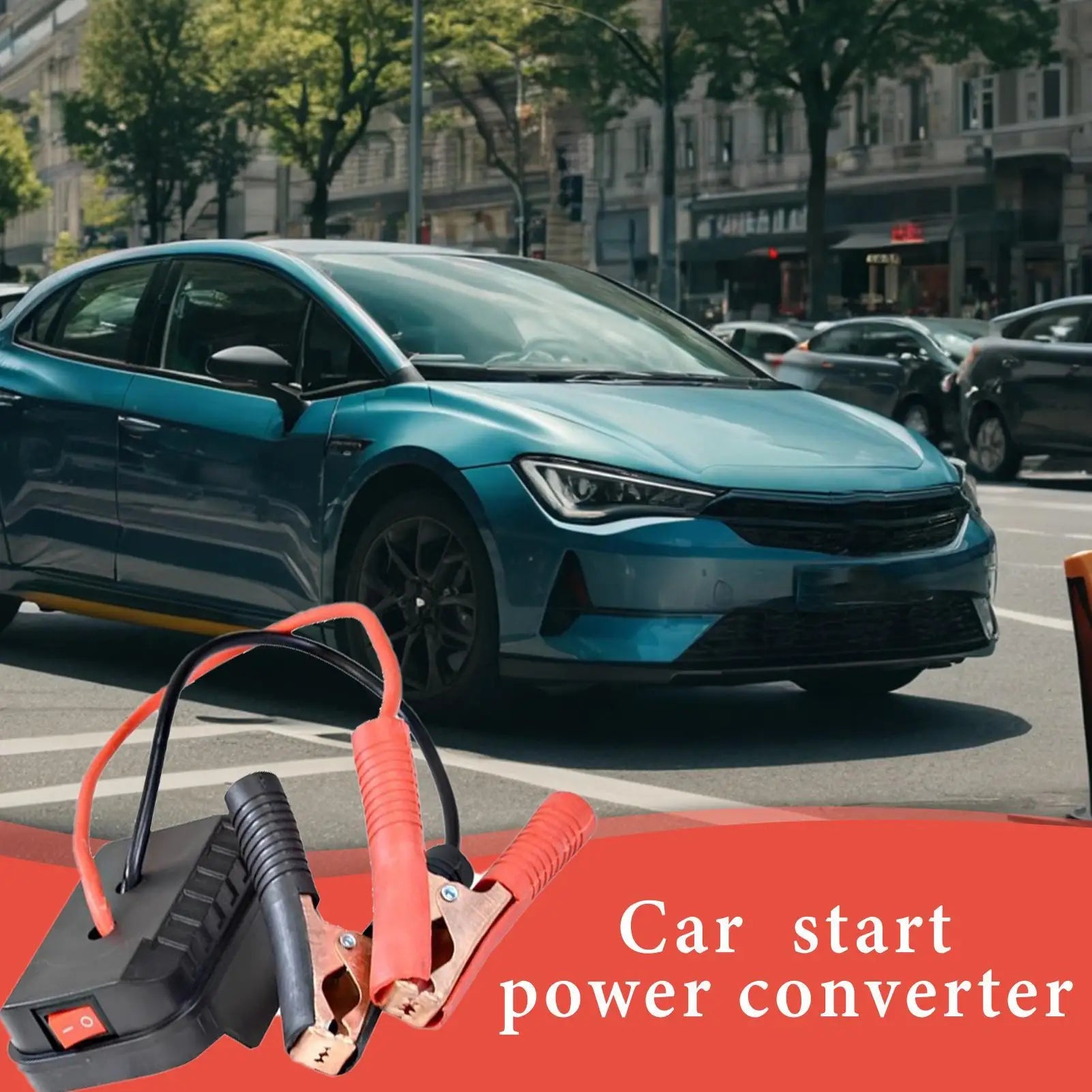 Démarreur de saut de batterie de voiture, Boosters d'urgence, démarreur de saut de voiture, batterie externe, démarreur de saut, boîte de cavalier au Lithium