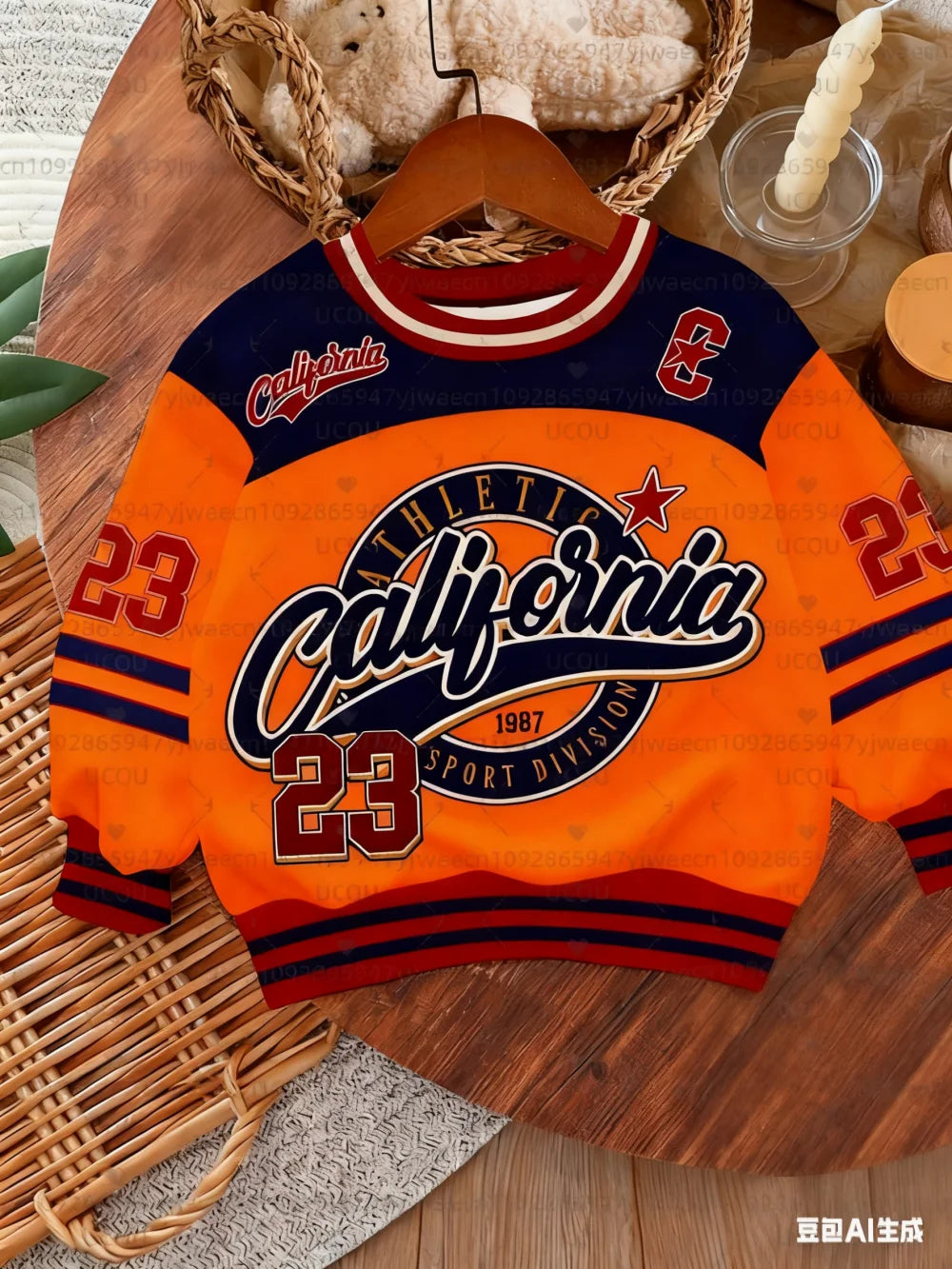 Pulls californiens pour garçons et filles, imprimé en 3D, pull à manches longues, décontracté, dessin animé, pour hommes et femmes, Parent-enfant