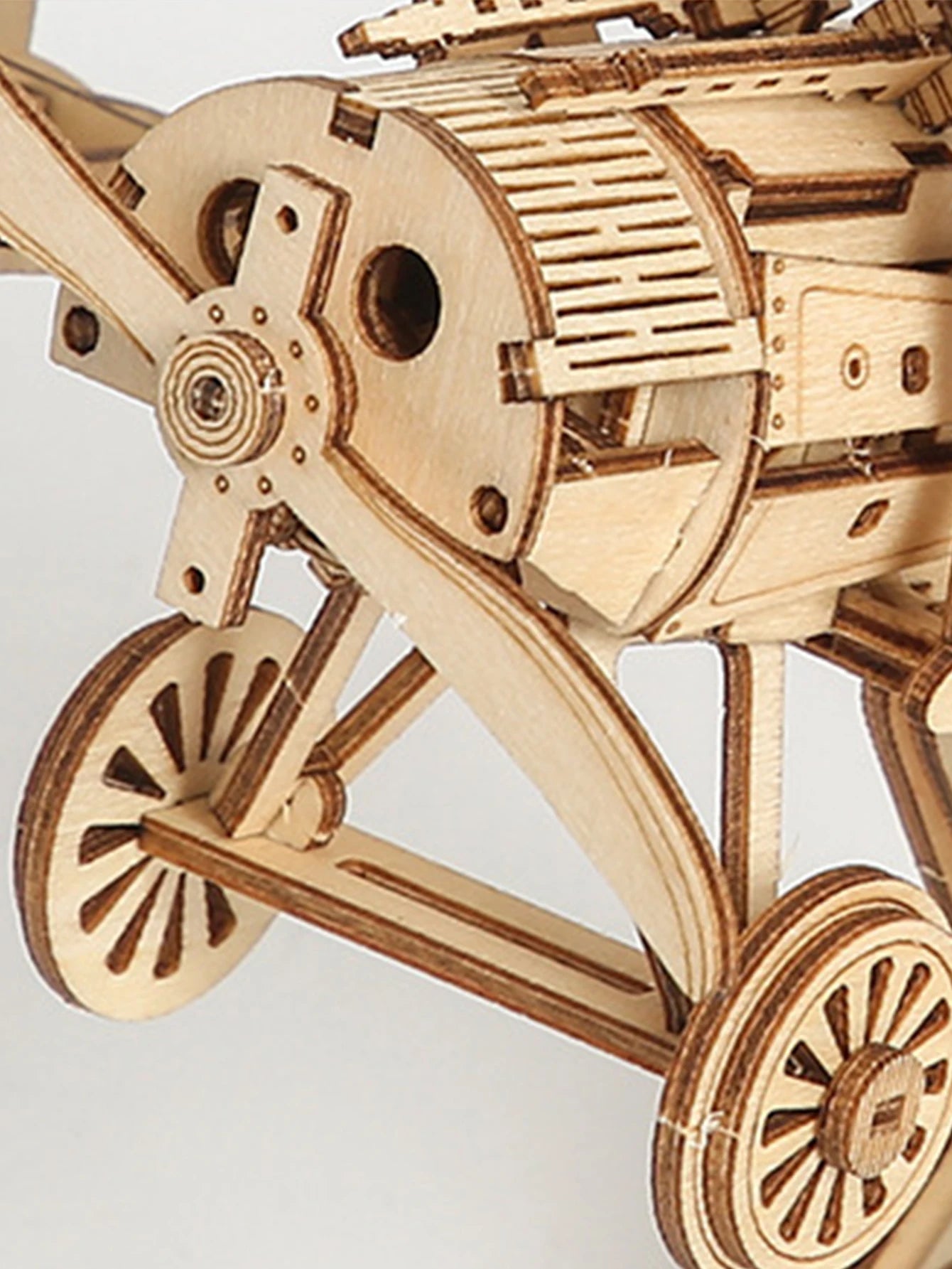 Puzzle 3D en bois, bricolage artisanal, kits de modèles biplan, cadeaux faits à la main