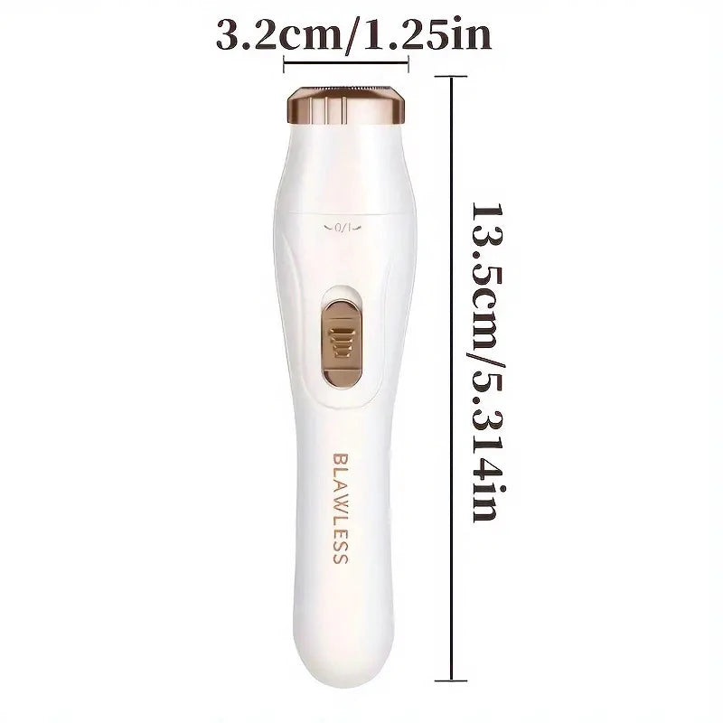 Electric razor for women, feminine razor, bikini trimmer, ladies' body razors, underarm and leg shavers, portable painless epilator