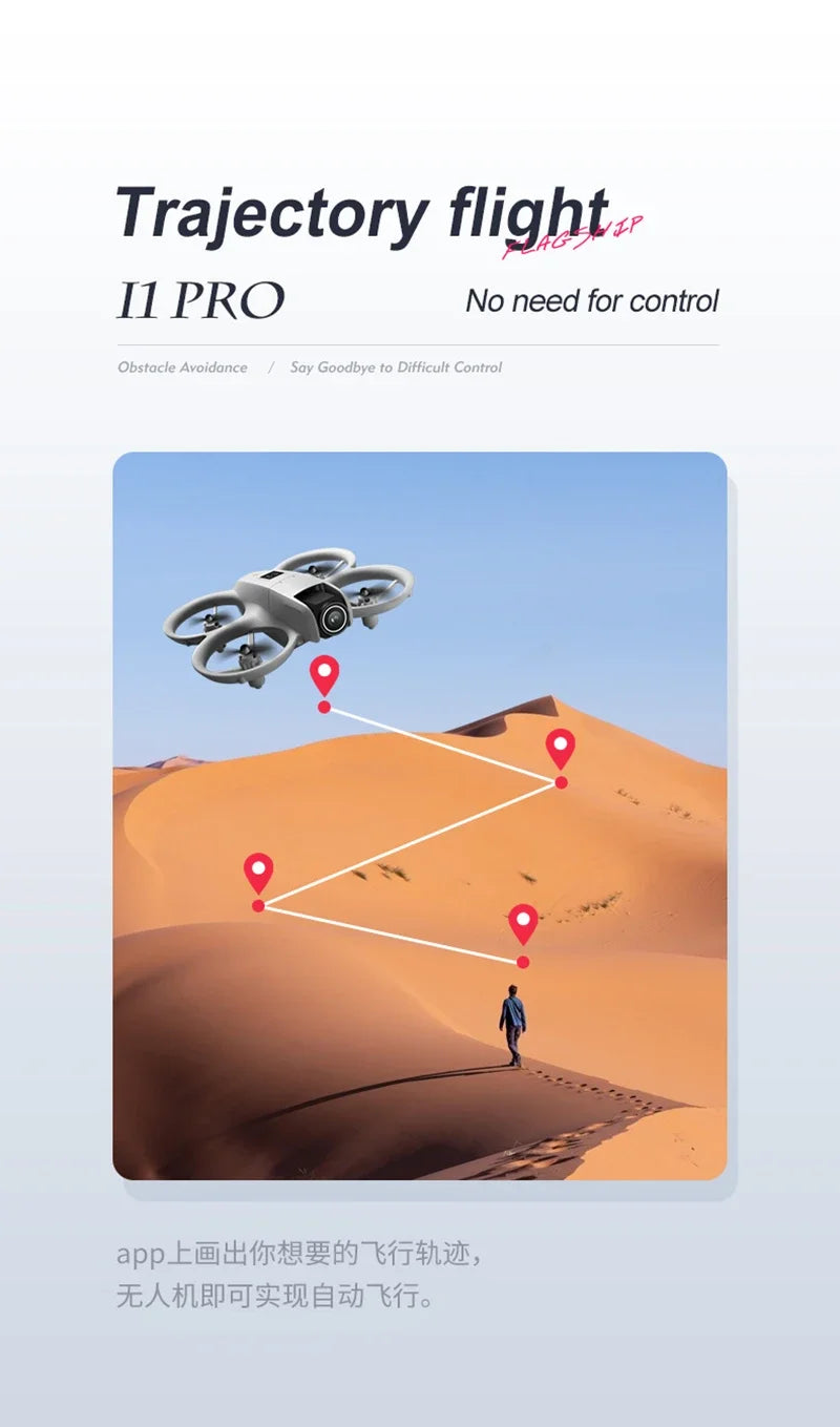 Xiaomi i1PRO Drone 8K HD caméra professionnelle 5G WIFI sans brosse FPV UAV avec écran télécommande évitement aérien UAV RC20000M