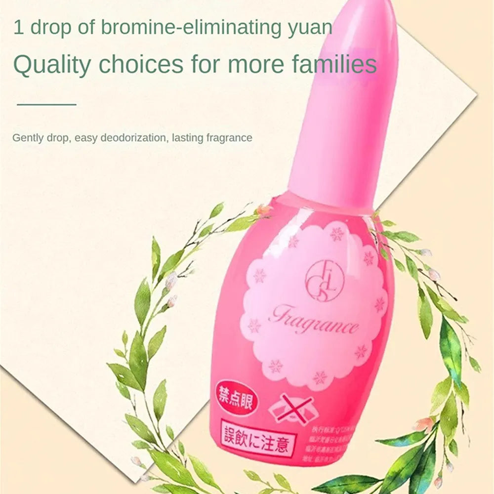 Désodorisant pour toilettes Yuan, une goutte de dépistolet ant, parfum liquide, aromathérapie intérieure, désodorisant pour éliminer les odeurs, 20ml