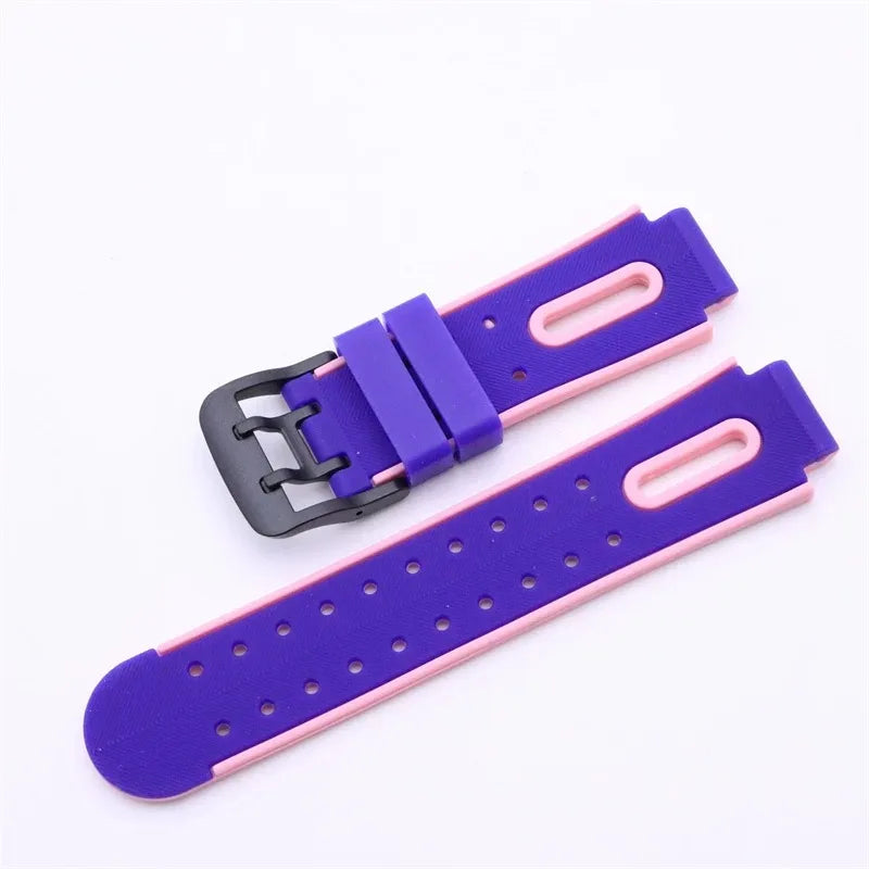15mm enfants bracelet de montre Smartwatch enfants bracelet en Silicone bracelet de montre étanche bracelet Flexible universel réglable montre ceinture