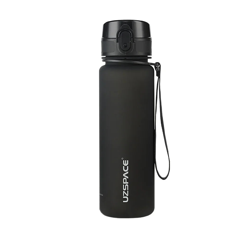 Bouteille d'eau portable sans BPA pour enfants et adultes, haute qualité, 500ml, 1000ml, cuillère à soupe de sport, clics amicaux, HI