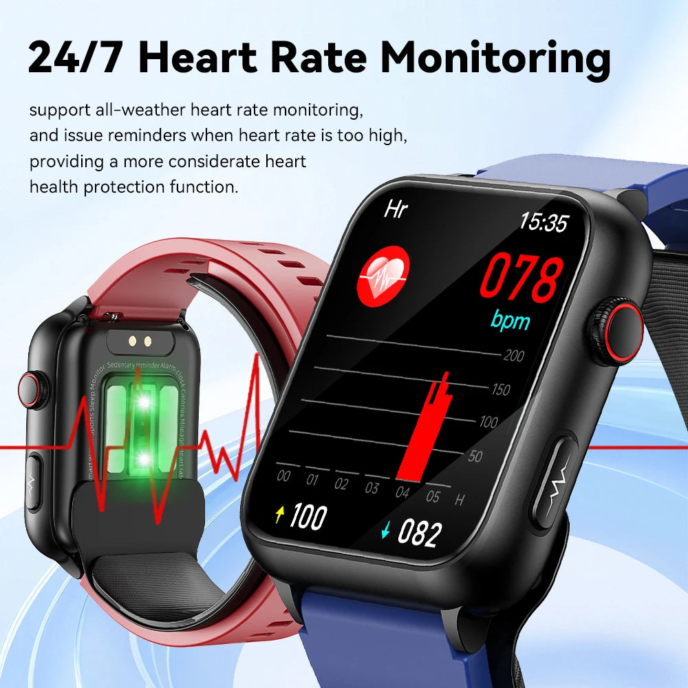 2025 nouvelle montre intelligente NOYAFA précision mesure de la pression artérielle moniteur de santé Smartwatch hommes 320*386 IPS écran couleur