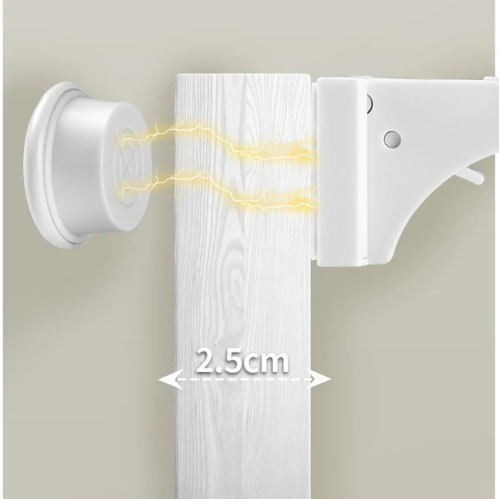 Serrure de sécurité magnétique pour bébé, porte d'armoire à tiroirs auto-adhésive, limiteur magnétique à Induction Invisible, serrure d'armoire de Protection pour bébé