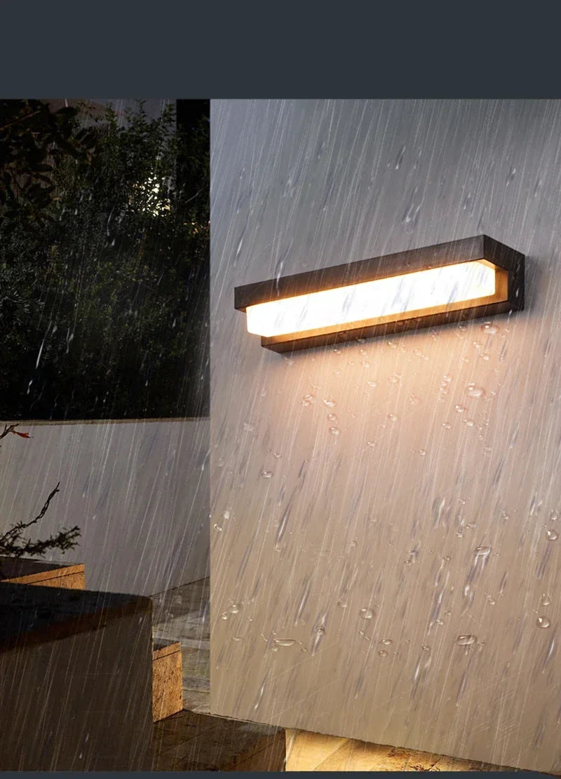 LED extérieur appliques solaires étanche lumière solaire balcon Villa porte cour muré éclairage clôture décor lampe solaire