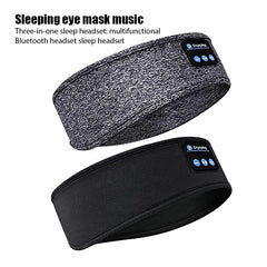 Haut-parleur Bluetooth sans fil, foulard, musique sans fil, casque de sommeil, bandeau de sport, masque oculaire de sommeil intégré, casque de voyage