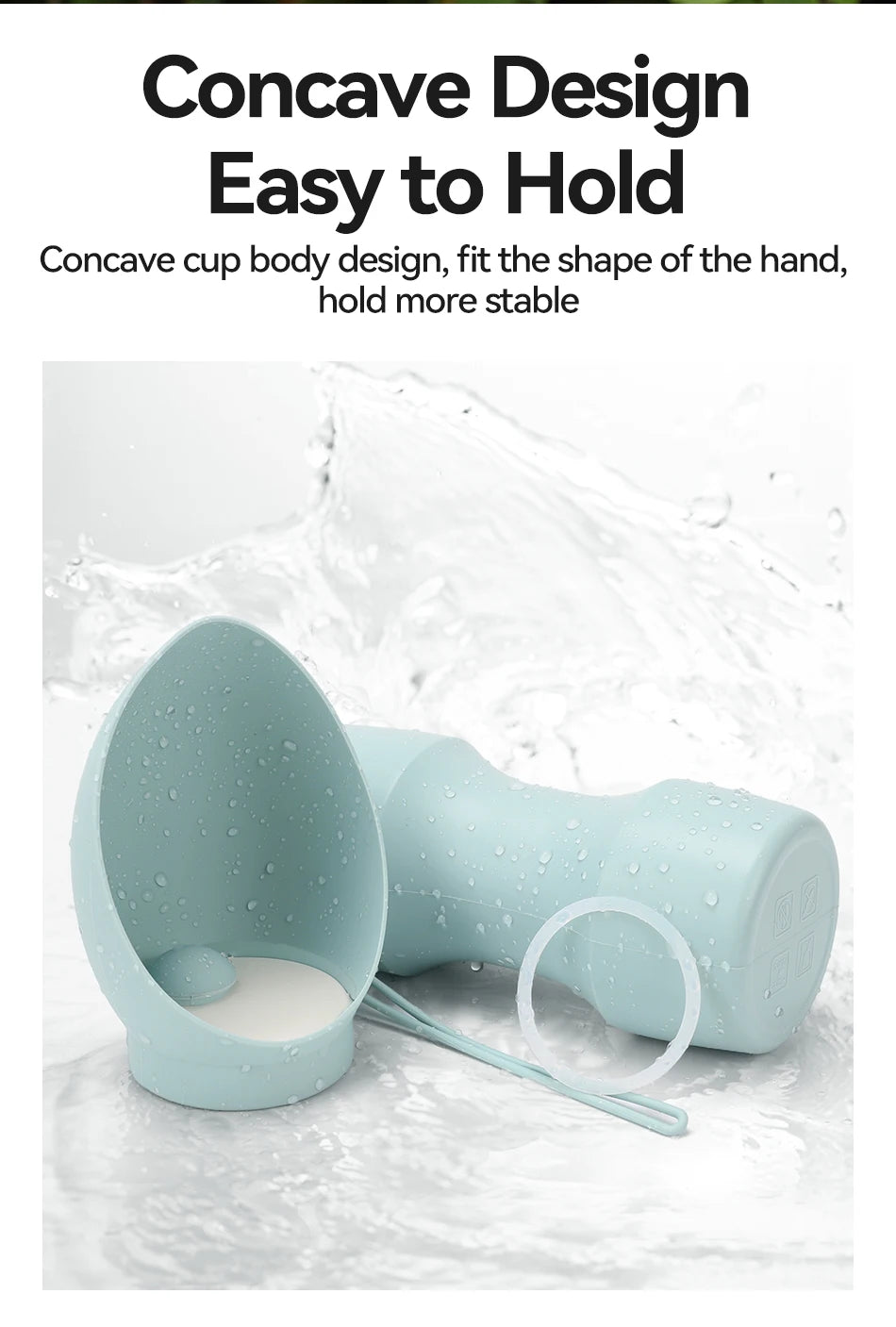 ROJECO-Bouteille d'eau pour chien et chat, en silicone souple, portable, pliable, pour voyage