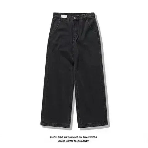 Jeans à jambes larges unisexes pour femmes, pantalons de vadrouille chauds, Street Y2K, Hip Hop, Joker Respzed, New Clearance Spot, American Fashion