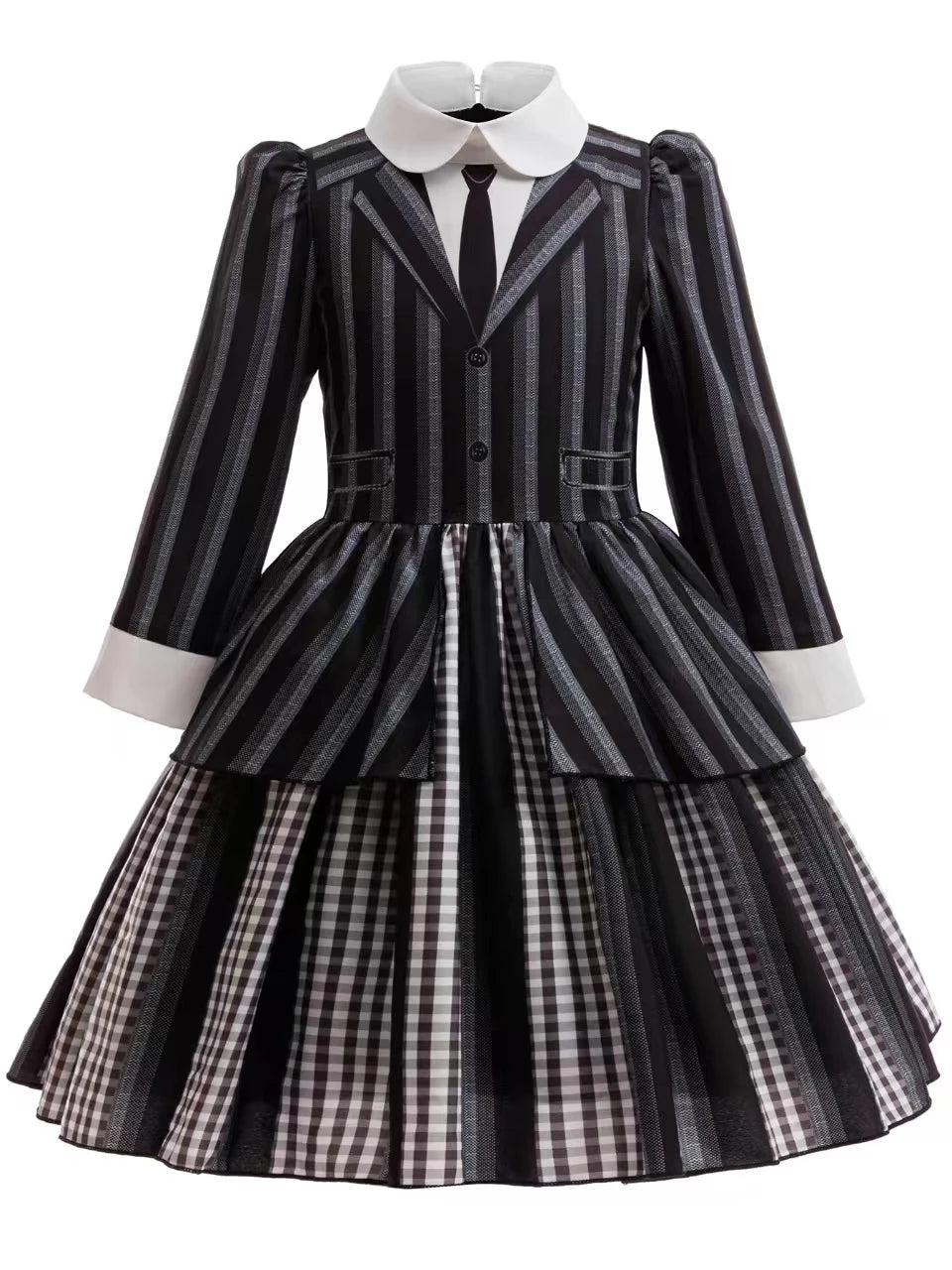 Robe de princesse pour filles, uniforme d'université élégant, costume de cosplay d'halloween pour filles de 4 à 12 ans, robe de bal de remise de diplôme, robes de fête pour filles