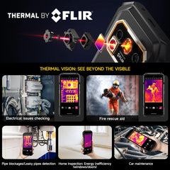 Ulefone Armor 27T Pro 5G THERMAL BY FLIR ®   Téléphone robuste Android 14 10600mAh Smartphone 64MP 6,78" 24GB + 256GB Téléphone portable NFC