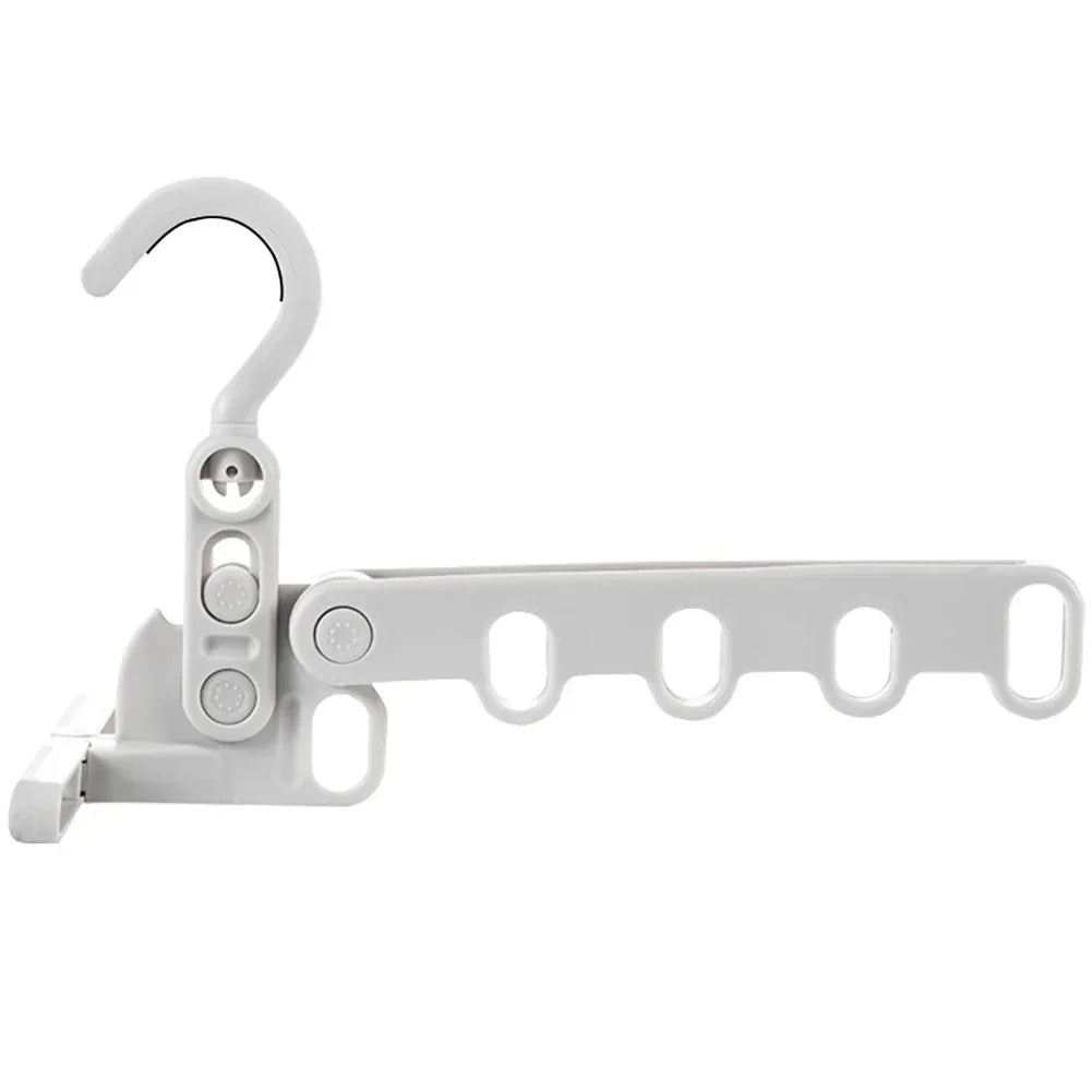 Cintre à vêtements Portable à 5 trous, support de séchage de voyage pliable pour hôtel Camping sac à dos