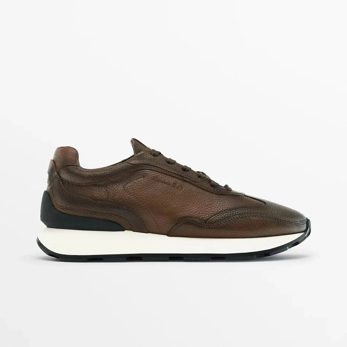 Baskets rétro en cuir véritable pour hommes, à lacets, chaussures de sport à l'offre elles optiques, confortables, polyvalentes, bonnes chaussures décontractées CommPiedmont, mode