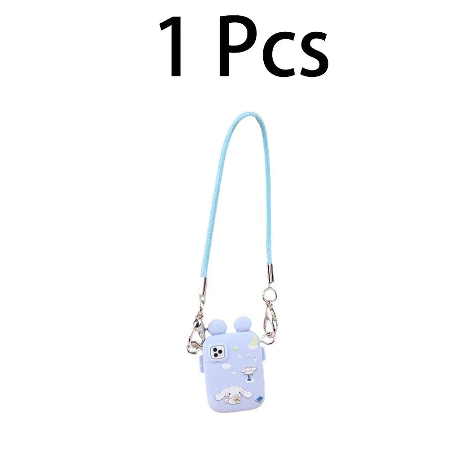 Pour Labubu accessoires pour Crybaby accessoires Style dessin animé appareil photo téléphone sac en peluche poupée accessoires pendentif ventilateur cadeau d'anniversaire