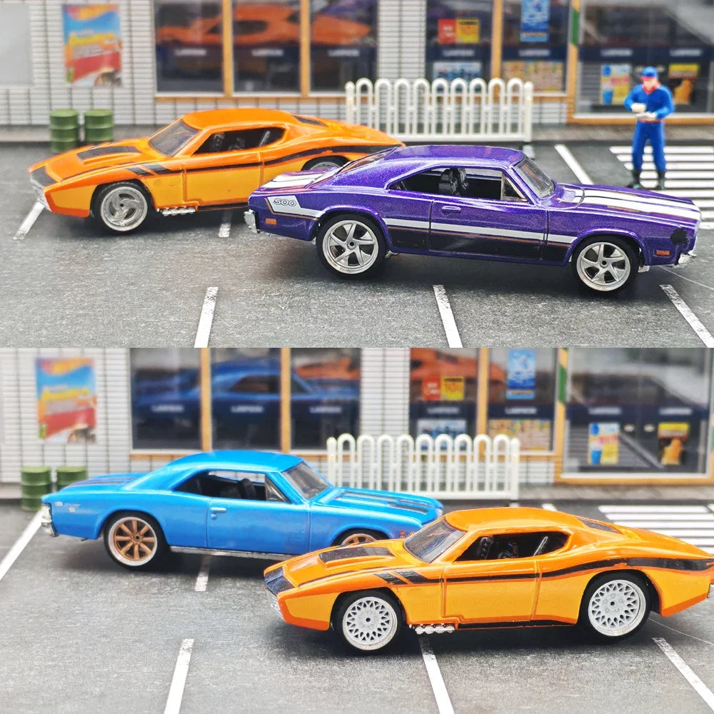 KicarHapp1/64-Jantes Métalliques ABS avec Caoutchouc pour Voiture Miniature, Pièces de Réaménagement Avant, Petite et Arrière