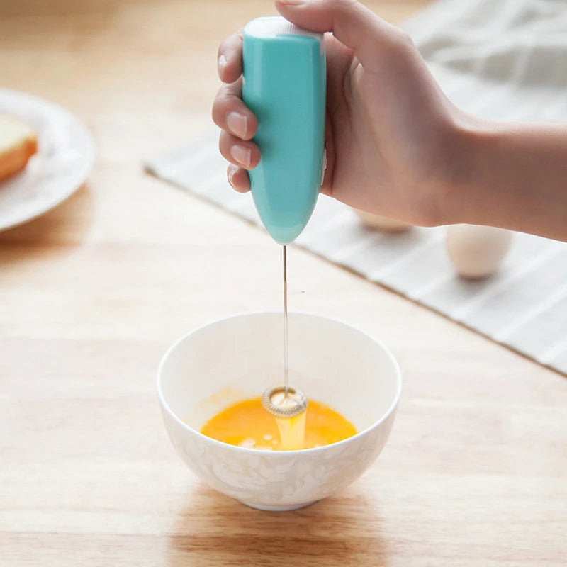 Batteur à oeufs électrique boisson au lait fouet à café agitateur Mini mousseur à lait mélangeur électrique maison cuisine batteur à oeufs pour outils de cuisine