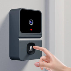 Wireless Wi-Fi Doorbell with Outdoor HD Camera, Night Vision Video Intercom, Voice Changer, Home Monitor, Security Doorbell