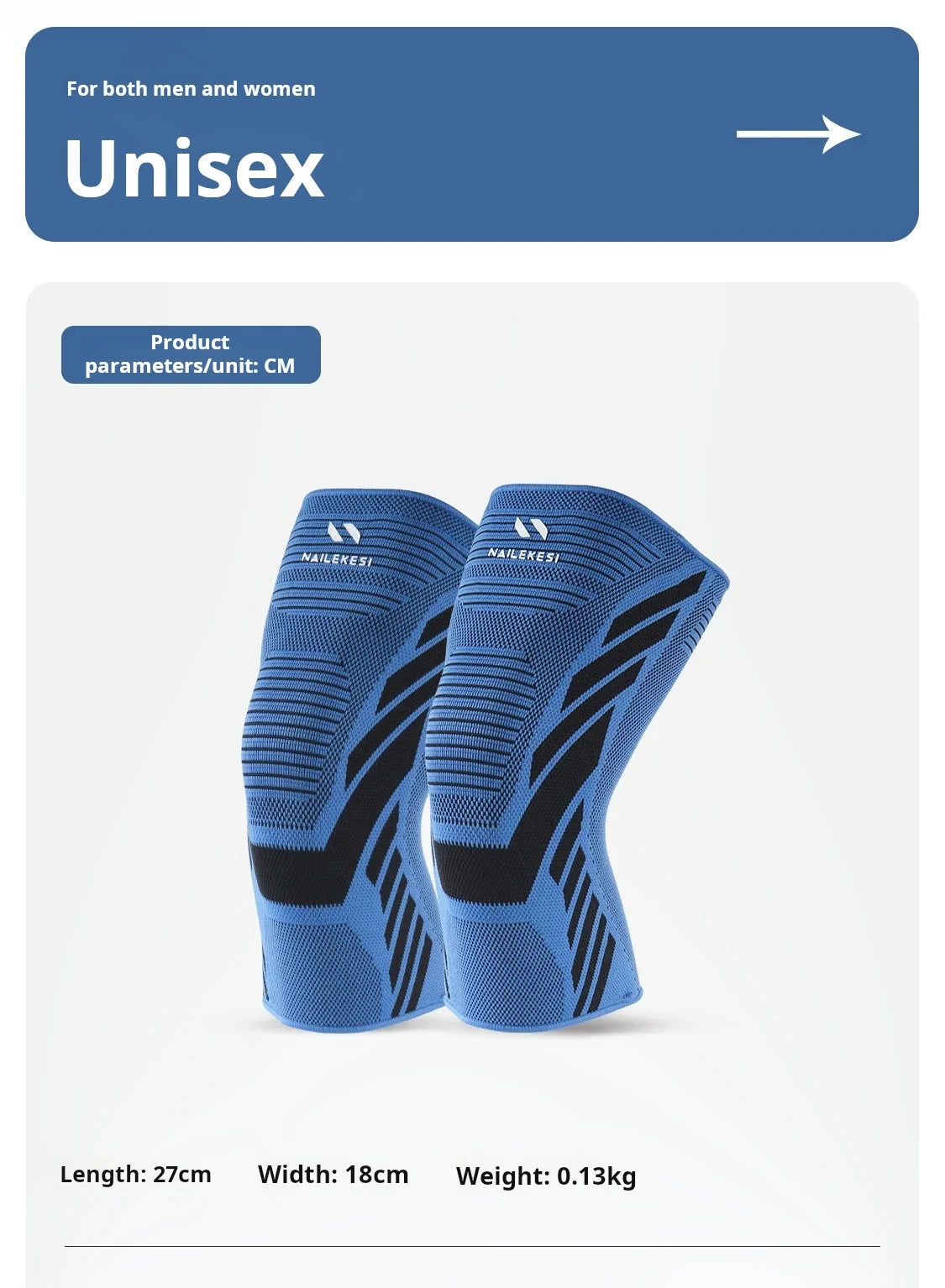 Men's slim summer sports, basketball, running, football, nylon, anti-slip protective gear, women's knee pads, autumn and winter