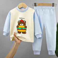 Vêtements pour enfants ensembles pour enfants vêtements pour enfants garçons filles coton automne hiver vêtements pantalons vêtements de nuit sous-vêtements