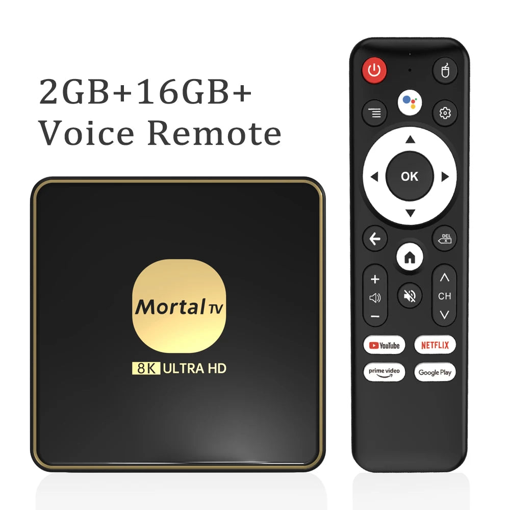 Android 13 Smart TV Box, Wi-Fi 6, 4K HDR10 Streaming Media Player, Rockchip 3528, 4GB RAM, 64GB Storage, Large Memory, Bluetooth, Chromecast TV Box T3