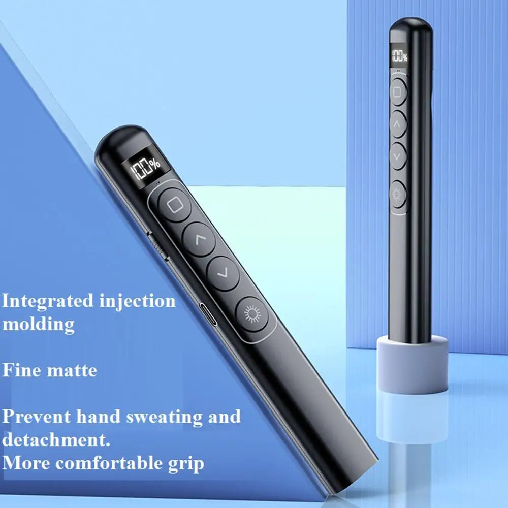 Wireless presentation pen with infrared remote control, USB laser pointer, PPT page turner, PowerPoint slide budget