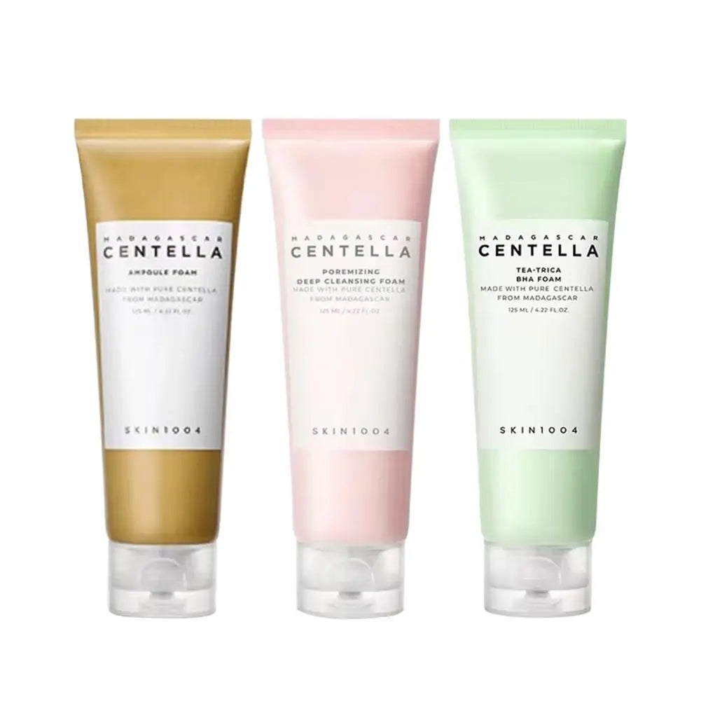 Nettoyant pour le visage Skin1004 Centella Asiatica, Essence de sel de l'himalaya, mousse nettoyante en profondeur pour une purification douce et rafraîchissante