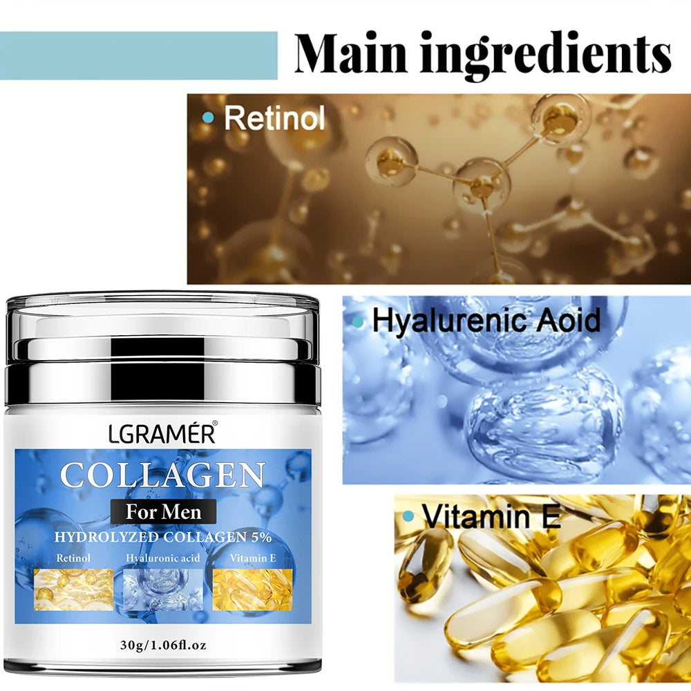 Crème Anti-rides pour hommes, élimine les rides du visage et du cou, raffermissante, hydratante, rétinol, traitement du visage, Anti-âge