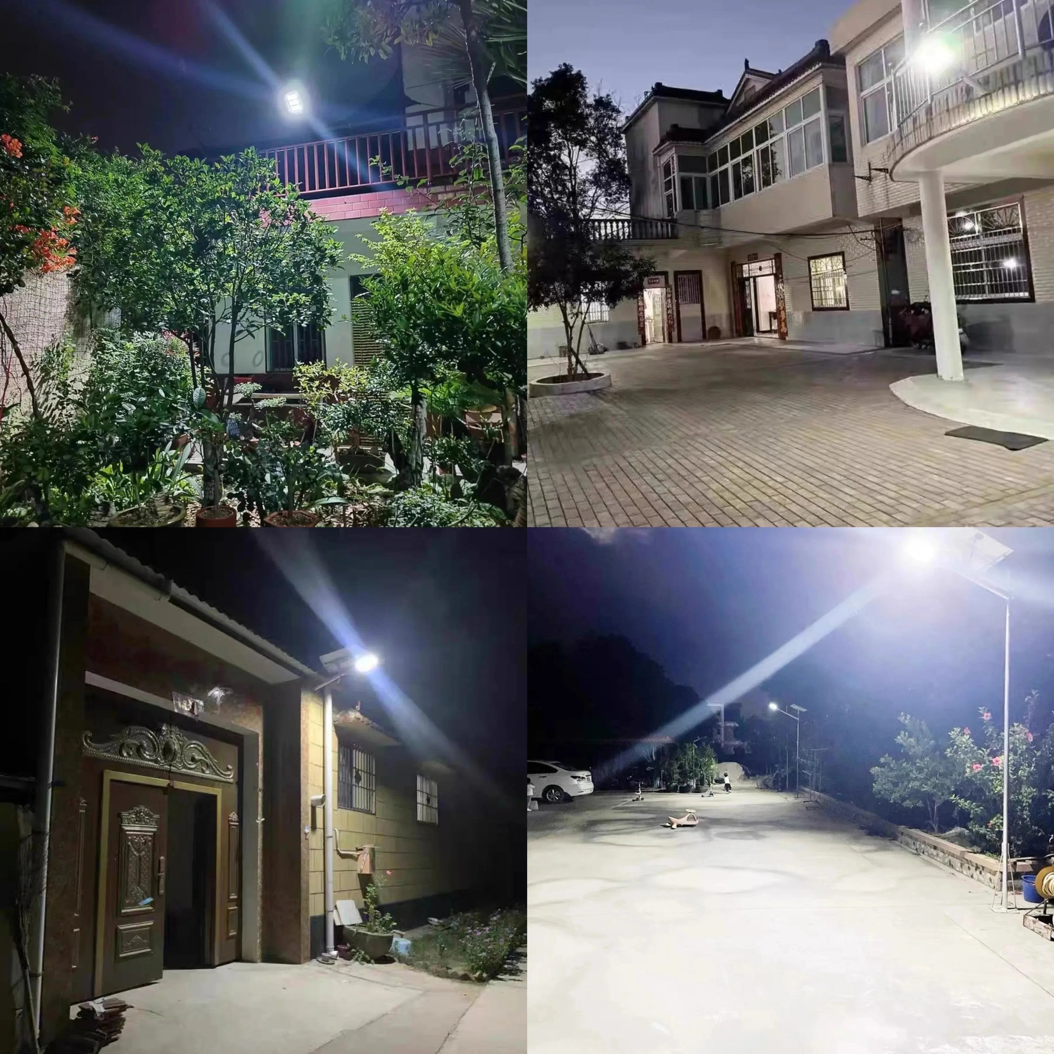 The latest solar LED light, 9900LM, outdoor solar motion sensor lamp, 4 modes, IP65 waterproof, solar garden light, street/courtyard lantern