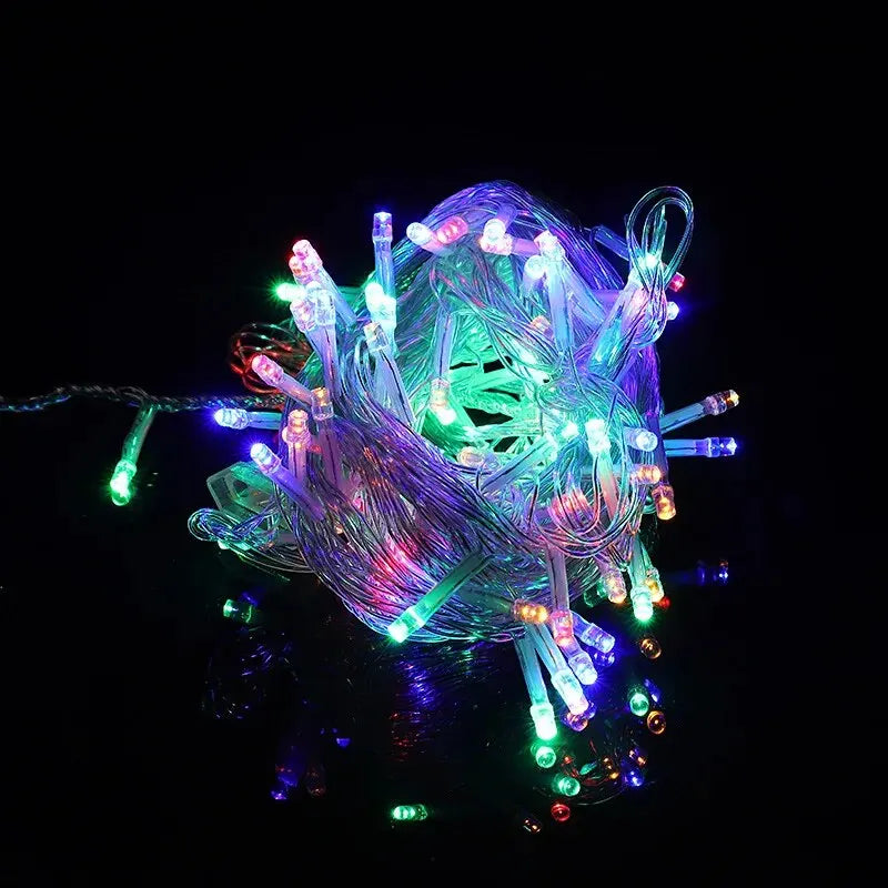 10m guirlandes lumineuses guirlandes led en plein air étanche festival de fête de mariage lanternes lumières féeriques lumières décoratives de jardinage