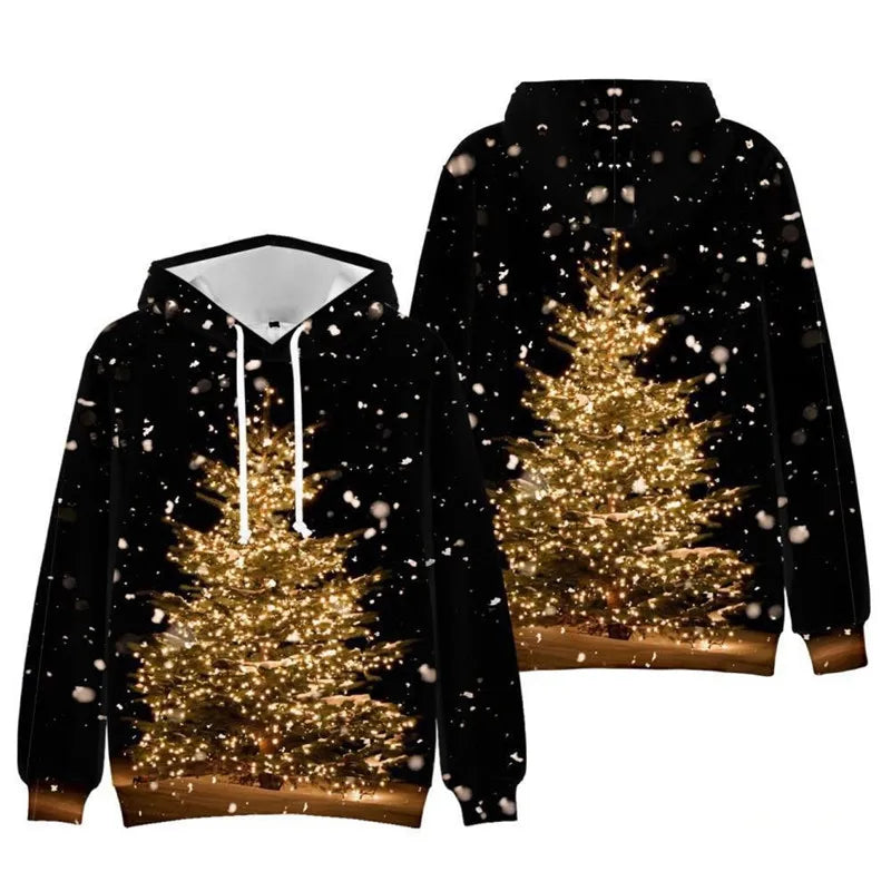 Pull de noël moche unisexe pour hommes et femmes, pull de vacances, elfe du père noël, drôle, amoureux de la personnalité, vêtements d'automne et d'hiver, 2026