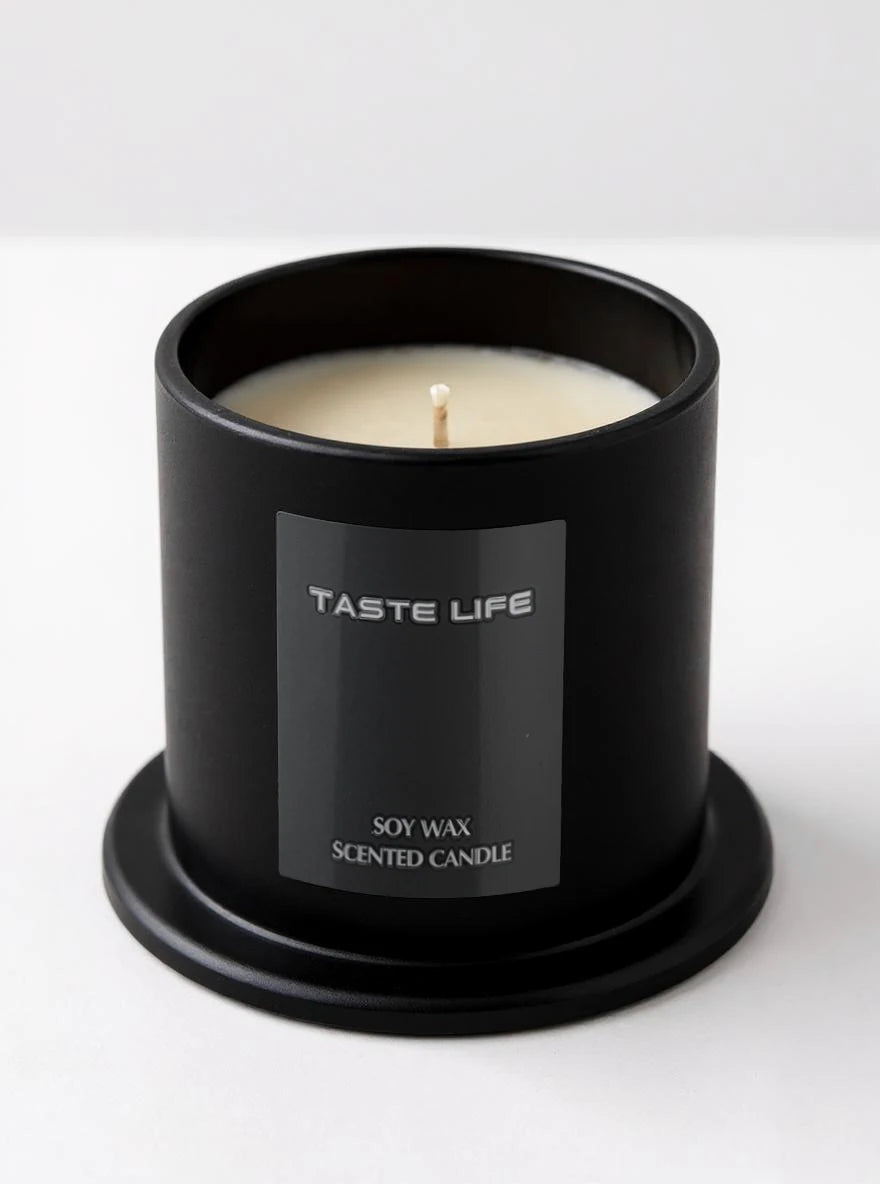 Bougies parfumées à la cire de soja de qualité supérieure avec cloche en verre, aromathérapie à l'huile essentielle sans fumée pour Spa à domicile, décoration prête en cadeau