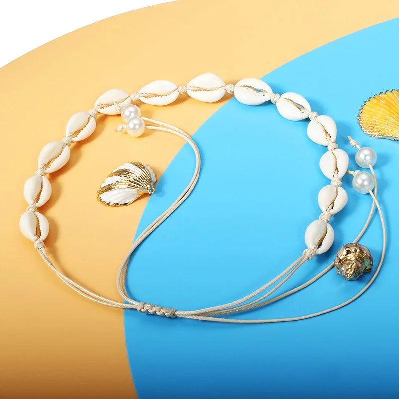 100 pièces 15MM coquille naturelle conque matériel avec trou collier Bracelet boucle d'oreille pendentif accessoires bricolage artisanat fournitures décorer