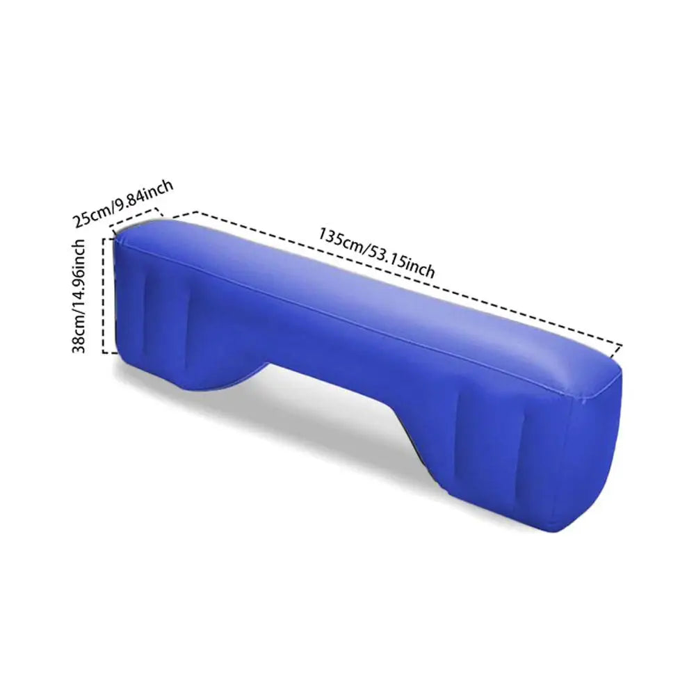 Matelas gonflable de voyage pour voiture, lit pneumatique pour la logique, les aventures de camping, coussin de dégagement arrière, pédale gonflable rembourrée