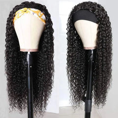 Bandeau perruques cheveux humains 28 30 32 pouces vague d'eau perruques 100% vrais cheveux bouclés perruque aucune dentelle avant perruques pleine Machine faite perruques