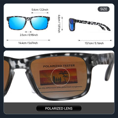 Kaenon Classic Square Polarized Unisex Medium Size Photochromic Sunglasses Grey Sunglasses