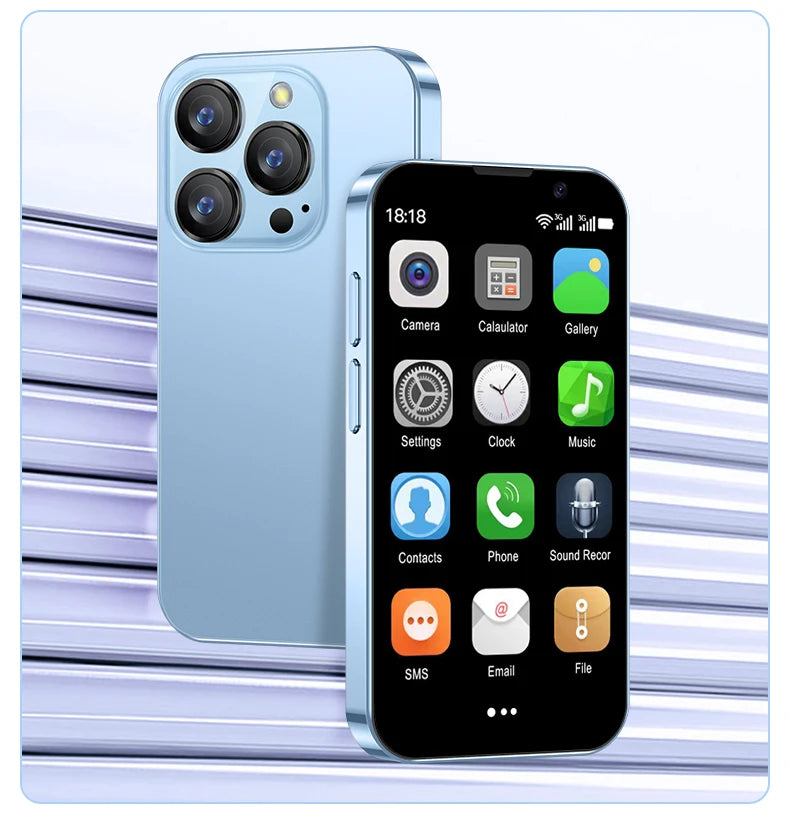 SERVO-Mini Smartphone 16SE, 16 Go, Android 9.0, Wifi, Touristes, EpiStandby Play, PR3 G, WCDMA, Petit Téléphone Portable Intelligent de 3.0 Pouces, Nouvelle Version