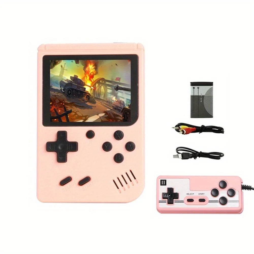 Console de jeu vidéo rétro avec écran Lcd de 2.4 pouces, 400 pouces, Portable, cadeau de noël