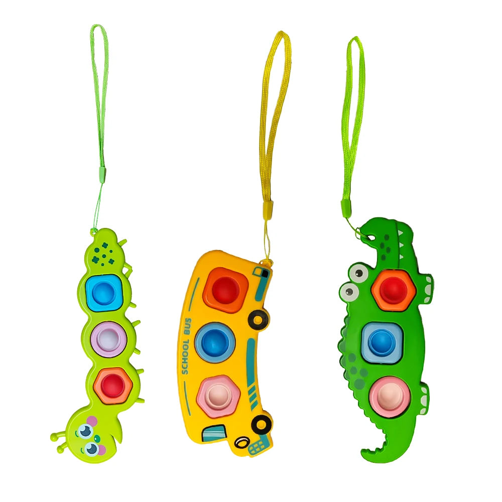 Jouets Fidget à pression des doigts pour enfants, exercice sensoriel des doigts, activité, motricité, soulagement du Stress éducatif, jouet pour enfants, cadeau