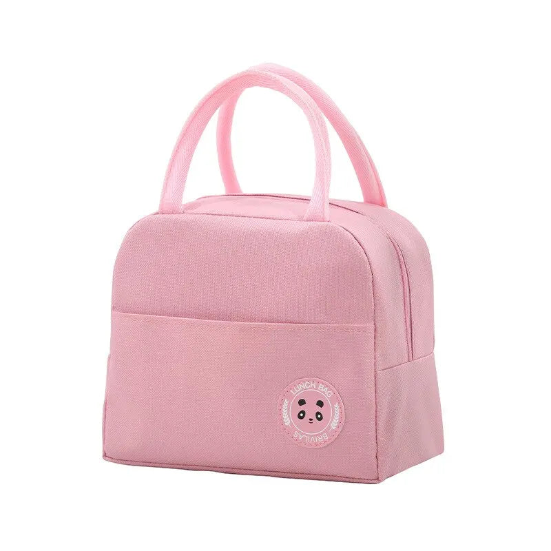 Sacs à lunch pour enfants, sac de pique-nique portable extérieur, sac de rangement des aliments, boîte à lunch pour enfants, documents solides, isolation thermique, grande capacité