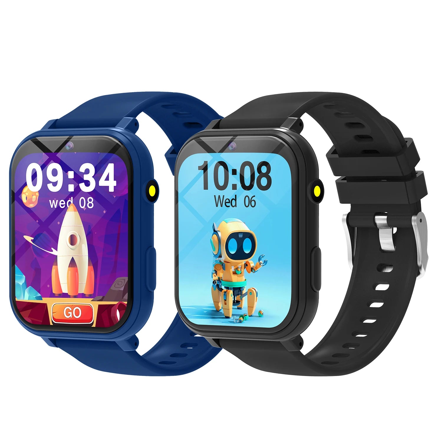 Nouveaux enfants Smartwatch jeux HD caméra frontale surveillance du sommeil lampe de poche électronique écran tactile alarme calculatrice cadeau garçons filles
