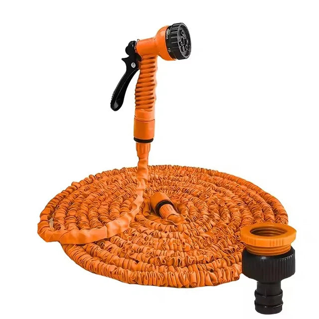 Tuyau magique extensible, lavage de voiture à haute pression, 7 fonctions de pulvérisation d'eau, pistolet à eau, tuyau d'arrosage de jardin domestique