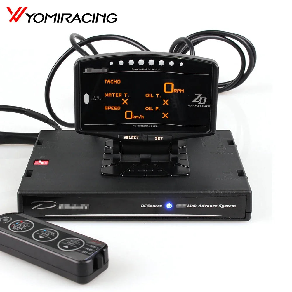 Kit Complet dehors GT 10 en 1 BF CR C2 DEFI Advance ZD Link, Jauge existent Numérique avec Capteurs Électroniques