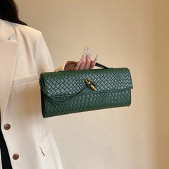 Elegant designer-inspired women's handbag - Luxury branded leather shoulder tote with optional shoulder strap 